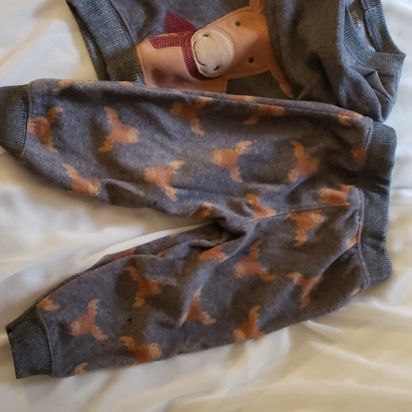 Moose sweatshirt and sweatpant set - Picture 3 of 3